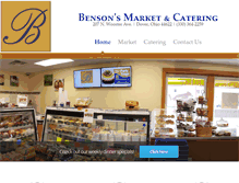 Tablet Screenshot of bensonsmc.com